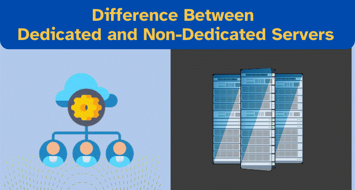 Difference Between Dedicated and Non-Dedicated Servers