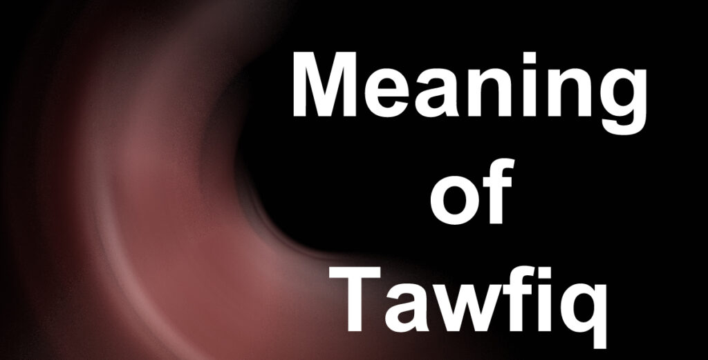 Meaning-of-Tawfiq 